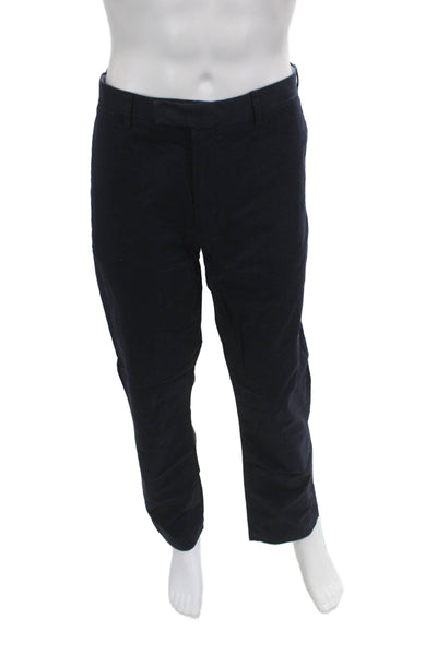 Polo Ralph Lauren Mens Dark Blue Chino Pants Cotton Stretch Size 38