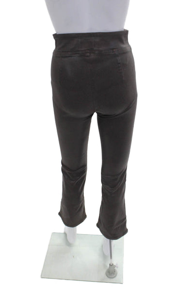 Frame Womens Cropped Ankle Pants Brown Size 1