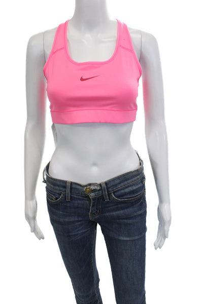 Lululemon Womens Solid Scoop Neck Activewear Bra Purple Size 12