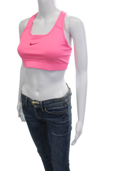 Lululemon Womens Solid Scoop Neck Activewear Bra Purple Size 12