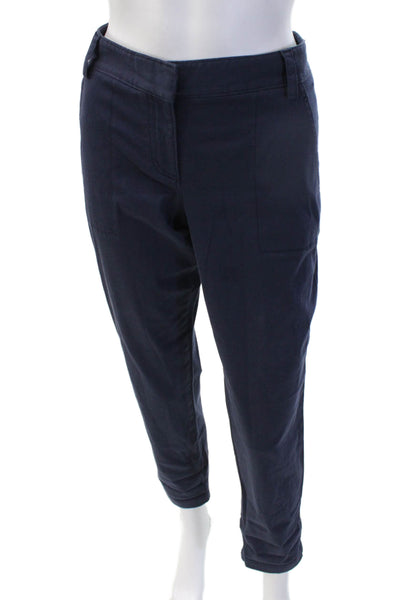 Theory Unisex Dark Blue Cropped Ankle Pants Size 4