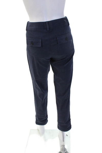 Theory Unisex Dark Blue Cropped Ankle Pants Size 4