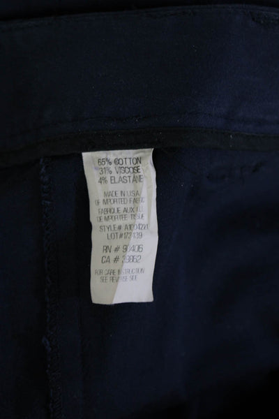 Theory Unisex Dark Blue Cropped Ankle Pants Size 4