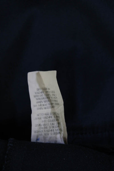 Theory Unisex Dark Blue Cropped Ankle Pants Size 4