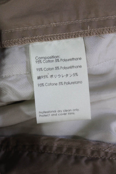 3.1 Phillip Lim Unisex Chino Khakis Pants Beige Size 2