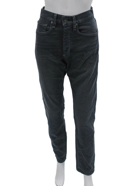 Rag & Bone Mens Dark Gray Straight Jeans Mid Rise 32 Inseam Size 29