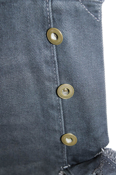 Rag & Bone Mens Dark Gray Straight Jeans Mid Rise 32 Inseam Size 29