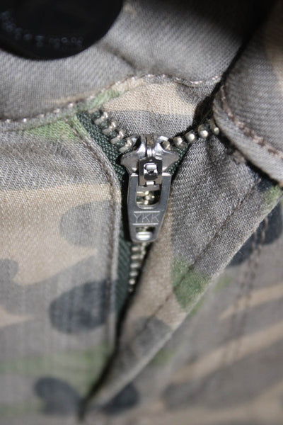 Black Orchid Womens Green Camo Jeggings Button Size 26