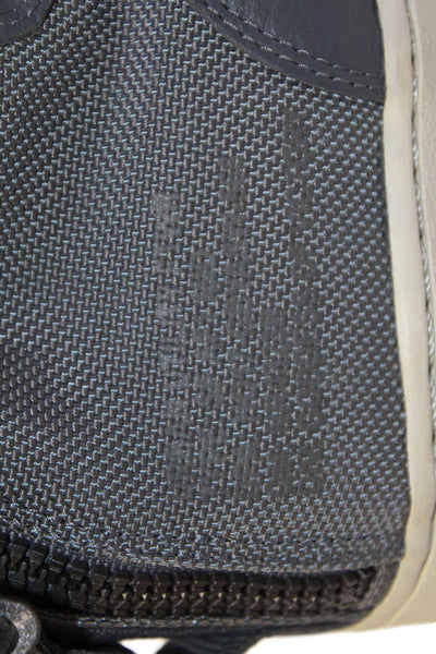 Nike Boys Air Force 1 Lace-Up Mid Casual Sneakers Dark Gray Size 7