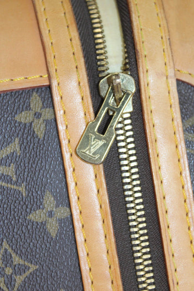 Louis Vuitton Vintage Monogram Coated Canvas Large Suitcase Brown