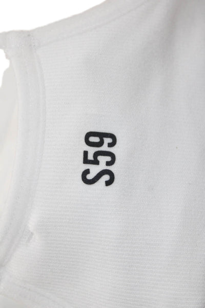 Splits 59 Womens White Sleeveless Camisole Size M