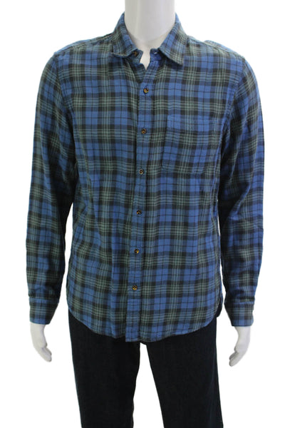 Alex Mill Mens Button-Down Plaid Cotton Long Sleeve Shirt Size M