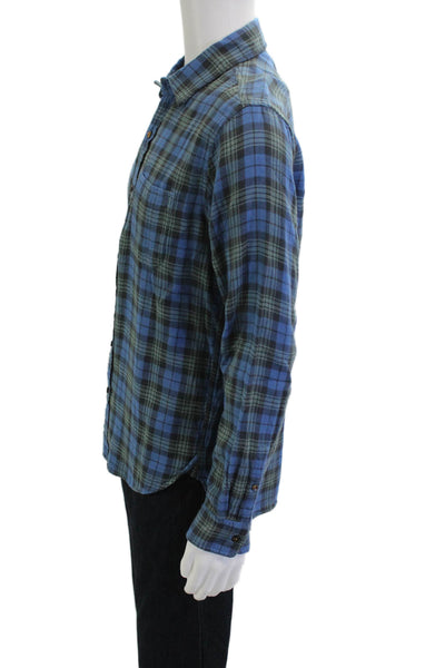 Alex Mill Mens Button-Down Plaid Cotton Long Sleeve Shirt Size M
