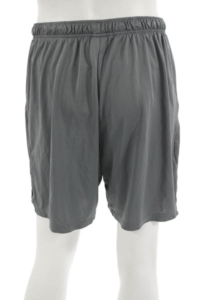 Nike Mens Sweat Shorts Gray Polyester Sports Size XL