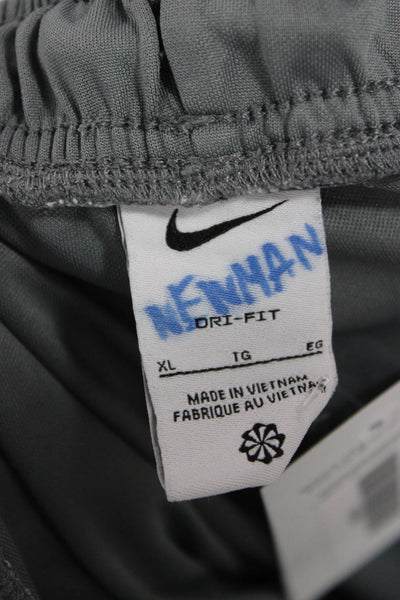 Nike Mens Sweat Shorts Gray Polyester Sports Size XL