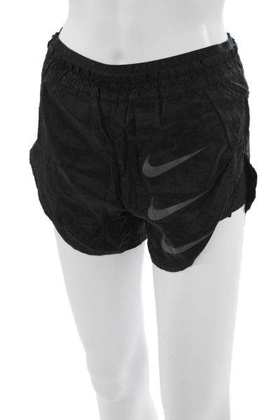 Nike Unisex Sports Black Nylon Shorts Size XS