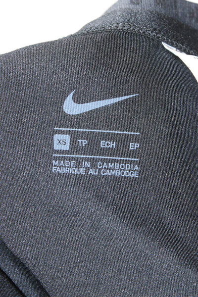 Nike Unisex Sports Black Nylon Shorts Size XS
