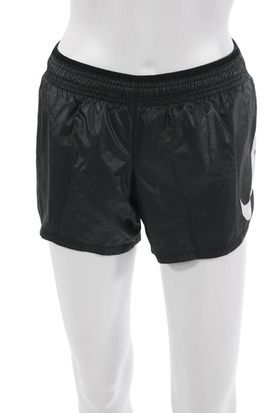 Nike Unisex Black Cotton Sports Shorts Size XS