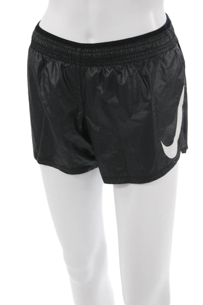 Nike Unisex Black Cotton Sports Shorts Size XS