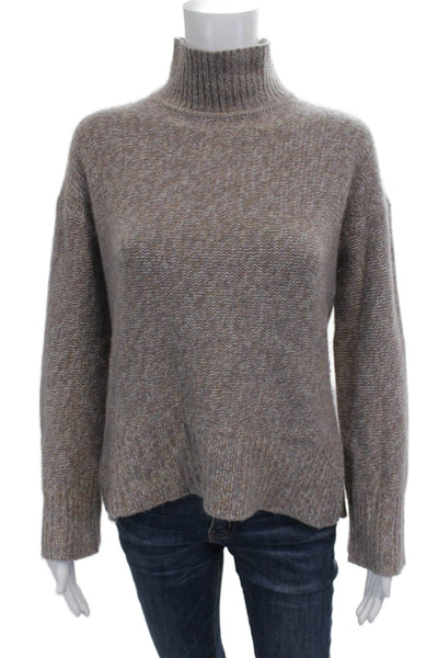 Theory Unisex Gray Mockneck Pullover Long Sleeve Wool Blend Size PP