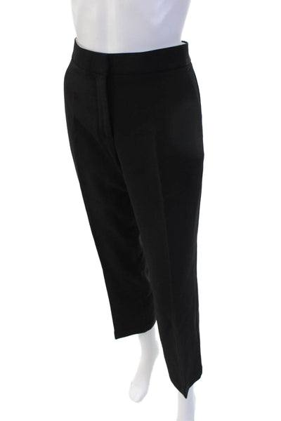 Tory Burch Womens Cropped Ankle Dress Pants Black Size 6