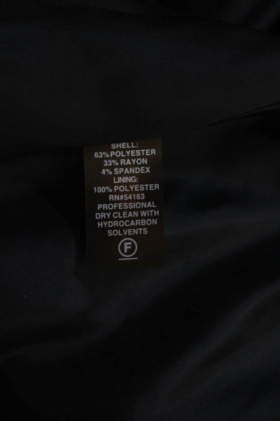 Calvin Klein Womens A-Line Fit Flare Dress Black Size 2