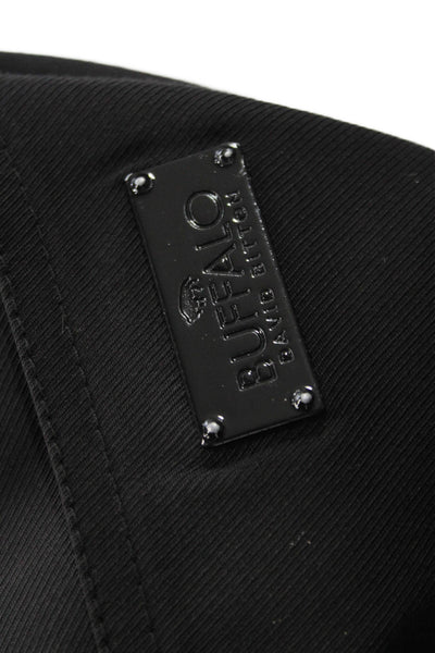 Buffalo David Bitton Women Black Dress Pants Designer Size 28