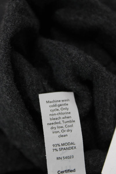 Athleta Women Cropped Harem Pants Dark Gray Modal Spandex Size XS