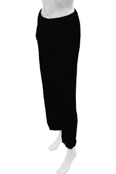 Velvet Womens Black Viscose Silk Sweatpants Size 26