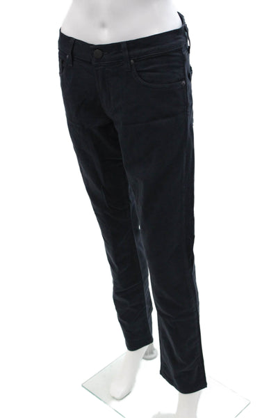 J Brand Women Black Designer Jeans Button Closure Size 30