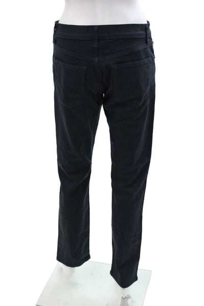 J Brand Women Black Designer Jeans Button Closure Size 30
