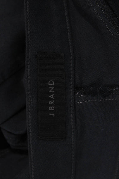 J Brand Women Black Designer Jeans Button Closure Size 30