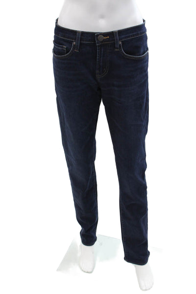 J Brand Womens Boyfriend Jeans Dark Blue Size 30