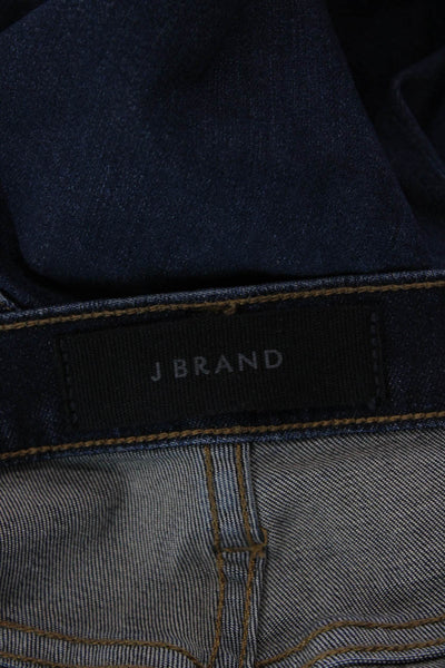 J Brand Womens Boyfriend Jeans Dark Blue Size 30