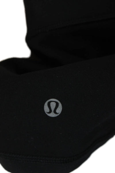 Lululemon Women Biker Shorts Black Nylon Blend Size S