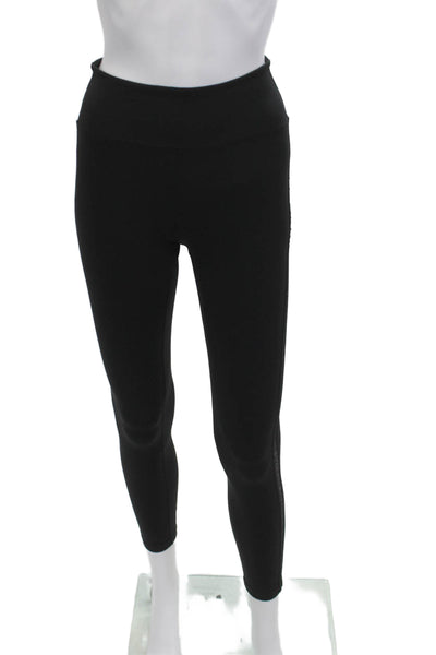 Noli Womens Black Ankle Leggings Nylon Spandex Size S