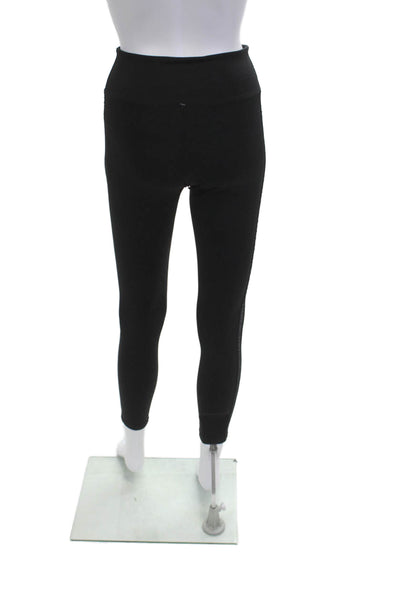 Noli Womens Black Ankle Leggings Nylon Spandex Size S