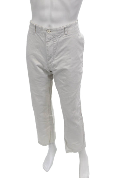 Vineyard Vines Mens Chinos White 100% Cotton Size 38