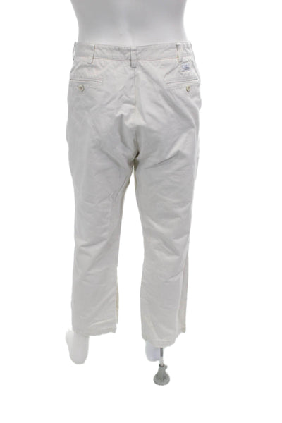 Vineyard Vines Mens Chinos White 100% Cotton Size 38