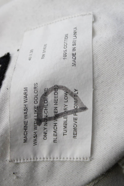 Jos. A. Bank Mens Beige Chinos Cotton Button Size 40
