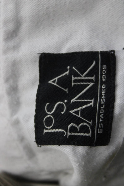 Jos. A. Bank Mens Beige Chinos Cotton Button Size 40
