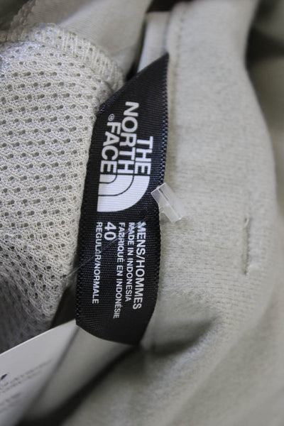 The North Face Mens Cargo Rain Pants Beige Buckle Outdoor Size 40