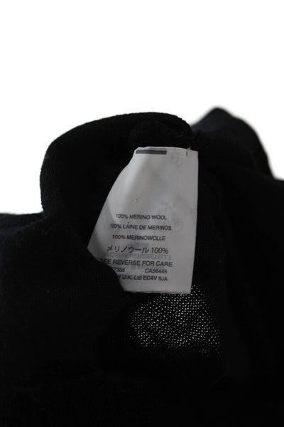 J Crew Unisex Pullover Sweater Black Long Sleeve Size S
