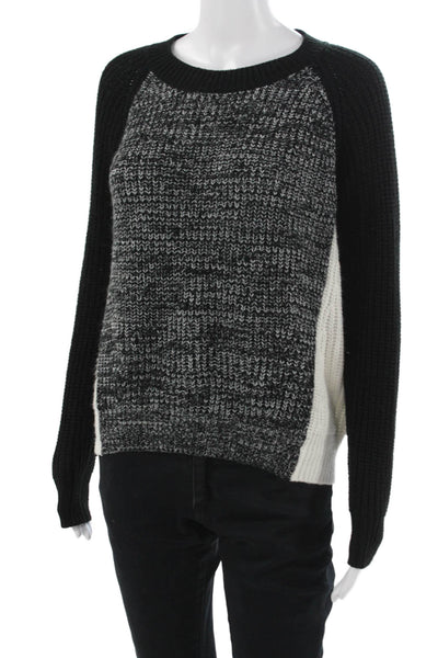 Jack by BB DAKOTA Unisex Black Crew Neck Pullover Long Sleeve Acrylic Size S