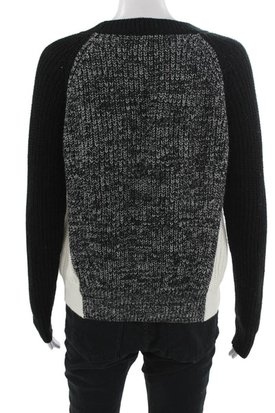 Jack by BB DAKOTA Unisex Black Crew Neck Pullover Long Sleeve Acrylic Size S