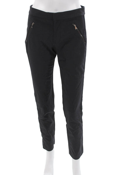 Rebecca Taylor Women Black Ankle Dress Pants Size 4