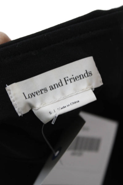 Lovers + Friends Women Mini Straight Pencil Skirt Black Rayon Blend Size S