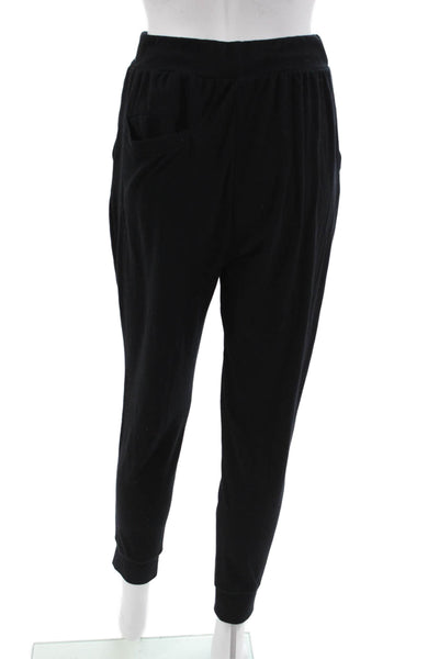 Cozy Earth Unisex Black Jogger Sweatpants Viscose Blend Drawstring Size S
