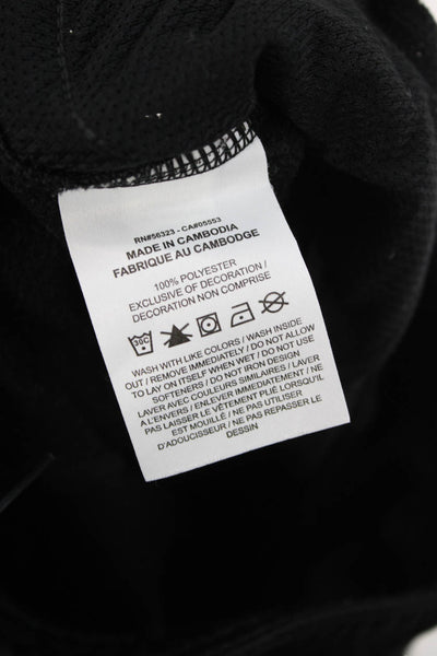 Nike boys Jogger Sweatpants Black Drawstring Polyester Sports Size L
