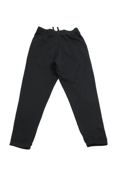 Nike Mens Black Jogger Sweatpants Drawstring 100% Polyester Size L